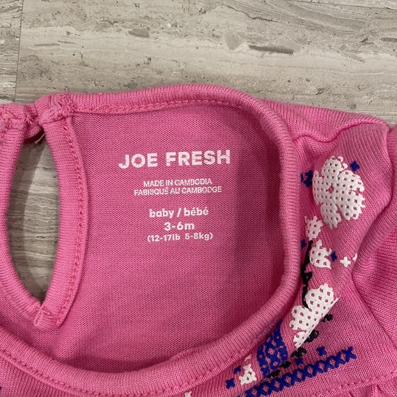 Pink and blue baby girl 2 piece set - Picture 5 of 6